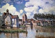 Alfred Sisley Moret-sur-Loing oil painting reproduction
